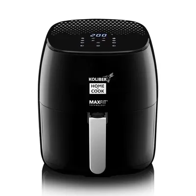 Produktbild von Koliber Heißluftfritteuse FRYMAX X 4,5L 1400W Airfryer mit 8 Programmen Fritteuse ohne Öl für Pommes und Fleisch