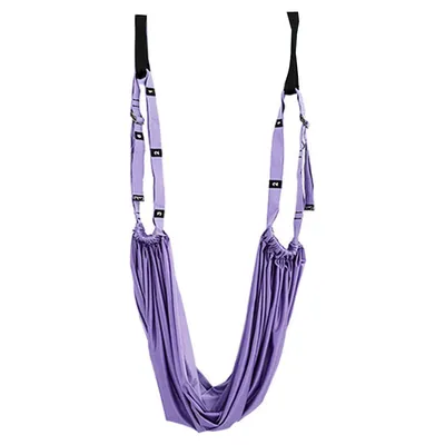 Produktbild von Aerial Yogatuch zum Aufhängen, Yoga Hängematte aus Polyester, Maximale Belastung 150 kg - AEROGA