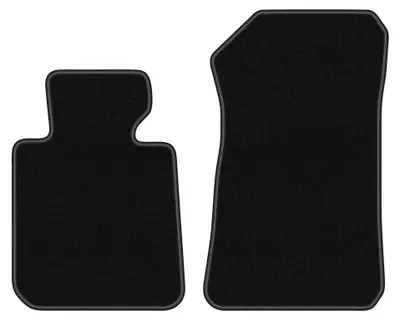 Immagine prodotto di Tappetini anteriori in moquette per BMW 1 E82 2007-2013 (coupé) – 2 pezzi, neri, su misura – Wielganizator BASIC