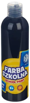 Produktbild von Tempera-Plakatfarbe Astra 250ml - Schwarz, 301217018