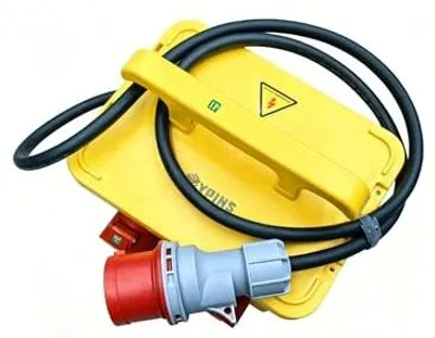 Zdjęcie produktu dla Rozdzielacz prądu budowlanego ls+fi 5X230V schuko cee warsztat