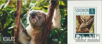 Produktbild von Briefmarken Salomoninseln 2014 Mi Block 370 (kompl. Ausg.) postfrisch Koalas