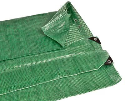 Produktbild von Gitterplane grün 100 g/m² 3x2m, Gitterfolie, Abdeckplane
