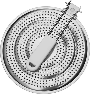 Produktbild von 21 cm Edelstahl-Wärmeverteiler, nur für Gasherd——..