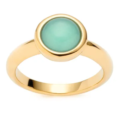 Image de Leonardo Jewels Anneau Bea, bijoux de doigt, acier inoxydable, turquoise, taille 19, 023063