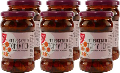Produktbild von Gut & Günstig Getrocknete Tomaten (6 x 280g)