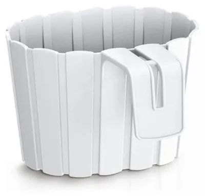 Productafbeelding van Hangplanter BOARDEE HOOK, 14,4 cm - kleur: wit