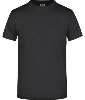 Produktbild von James and Nicholson - T-Shirt für Herren LT3157 (XL) (Schwarz)