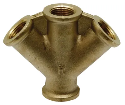 Imagen del producto de Divisador doble con conectores G 3/8", 67 mm, modelo DO21