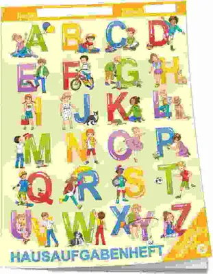 Produktbild von Hausaufgabenheft A5 Grundschule ABC