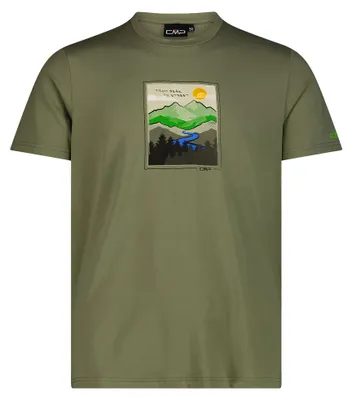 Produktbild von Herren Outdoorshirt mit Rundhalsausschnitt für Wandertouren, atmungsaktiv, stretchig, UV-Schutz