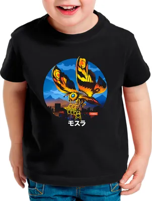 Produktbild von style3 Mothra Fury Kinder T-Shirt japan monster moth tokio tokyo