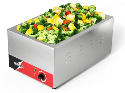 Bain-Marie 1200 W, GN 1/1, Temperatur 35–85 °C, Edelstahl