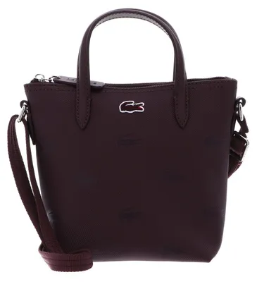Produktbild von LACOSTE Umhängetasche Handtasche Shopping Cross Bag Oxalis dunkelviolett