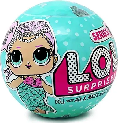 Obrázek produktu pro MGA L.O.L. Surprise! Panenka ze série 1B Merbaby - Mořská panna.