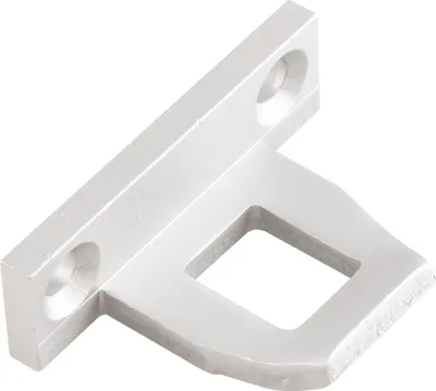 Produktbild von Schließblech zu Oberlichtschnapper ALU Überschlaghöhe  7 mm silber