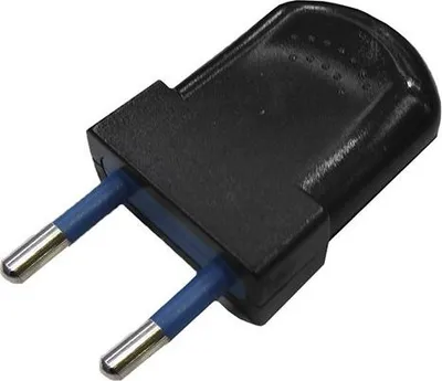 Produktbild von 5 europäische schwarze Bipolarstecker 10A 4mm