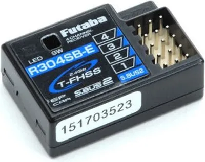 Zdjęcie produktu dla Odbiornik Futaba R304SB-E T-FHSS, 4-kanałowy
