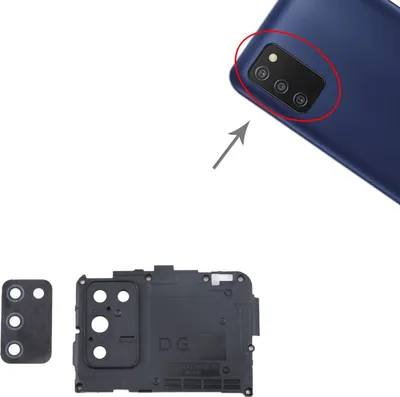 Immagine prodotto di Copertura dell'obiettivo della fotocamera per Samsung Galaxy A03S Ricambio della fotocamera