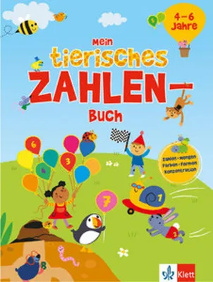 Obrázek produktu pro Mein tierisches Zahlen-Buch (4 - 6 Jahre)