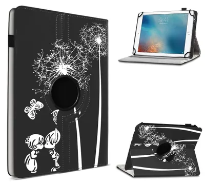 Produktbild von Tablet Hülle für Doogee U9 U10 U11 /Pro Tasche Schutzhülle Case 360 Grad DrehbarFarbe 360 Uni:Motiv 12