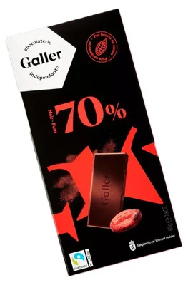 Zdjęcie produktu dla Czekolada Galler Dark 70%, 80 g