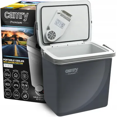 Camry elektrische Kühlbox, 25 l, 12/230 V, mit Warmhaltefunktion