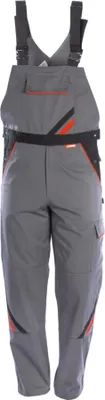 Produktbild von PLANAM Latzhose Highline, schiefer / schwarz, Konfektionsgröße DE: 48