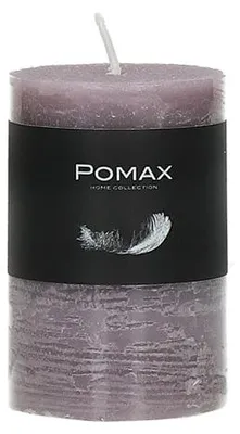 Image de Bougie Pomax, cire de paraffine, parfum lavande, diamètre 5 cm, hauteur 8 cm