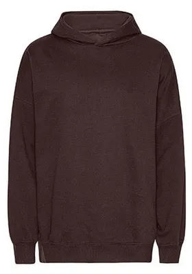 Productafbeelding van Tiger Baumwolle van Neutral - Uni hoodie voor heren/dames, oversized model LT4218 (maat S) (bruin)