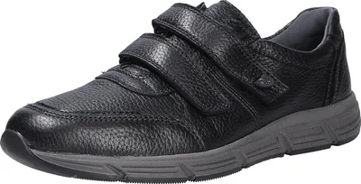 Produktbild von Waldläufer Haslo Klett-Halbschuh, Hirsch (Glattleder), Schwarz, Weite H 323304-199-001 44
