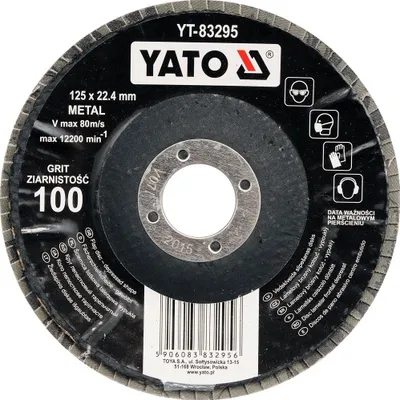 Image de Disque corindon 125 x 22,2 mm meule convexe P100