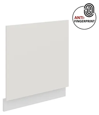 Produktbild von Frontblende für integrierten Geschirrspüler 60 cm ARIA Weiss ultra matt + Weiss matt, hochwertige Fronten mit Anti Fingerprint Beschichtung Küchenzeile Küchenblock