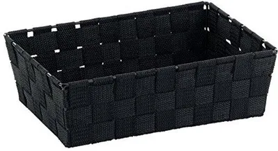 Immagine prodotto di Vano portaoggetti da bagno per uomo, nero, 300 mm x 210 mm - in plastica