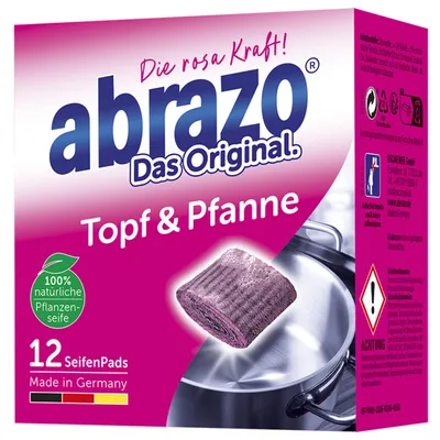 Produktbild von abrazo Reinigungspads Topf & Pfanne 1 x 12 Stück