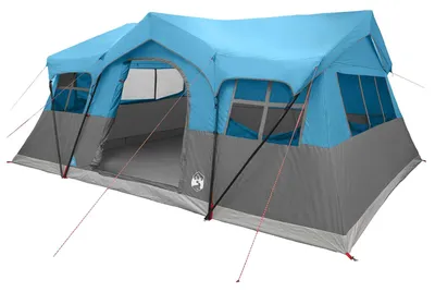 Immagine prodotto di Tenda per famiglie vidaXL blu 487 x 340 x 216 cm in poliestere e acciaio