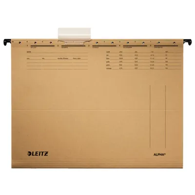 Immagine prodotto di LEITZ Hängemappen ALPHA® braun 10 St.