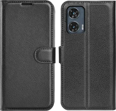 Produktbild von Motorola Edge 50 Fusion Hülle - Coverup Klapphülle - Schwarz