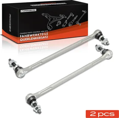 Image de Frankberg 1x Kit de Bras de Suspension Essieu Avant pour Mercedes-Benz Classe A W176 Classe B W242 W246 CLA Coupé C117 X117 X156