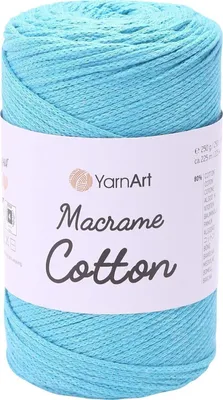 Produktbild von Yarn Art Macrame Baumwolle 2 mm 225 m 763 Schnur