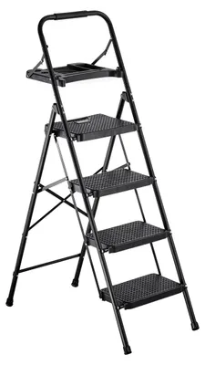 Obrázek produktu pro Žebřík, lehký, skládací design, 4 stupně