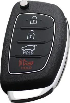 Zdjęcie produktu dla INF Obudowa kluczyka samochodowego 4-przyciskowa ABS do Hyundai Kia
