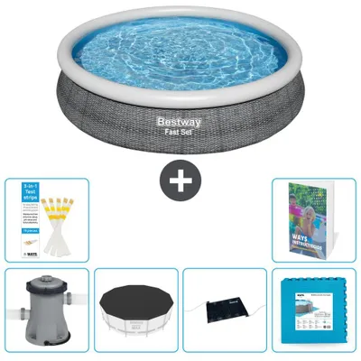 Immagine prodotto di Bestway Fast Set Rotondo - 366x76 cm - 7 pezzi S273