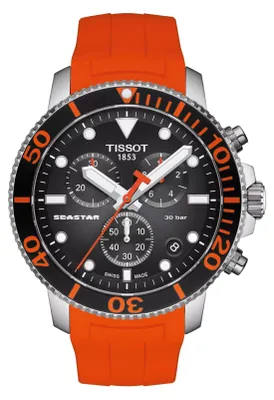 Produktbild von Herrenuhr Tissot Seastar 120.417.17.051.010, Orange