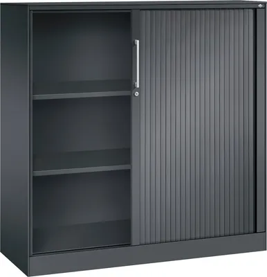Produktbild von C+P Aktenschrank 143031000S10075 3OH 1310x1200x435mm sgr/sgr