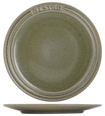 Productafbeelding van Cosy & Trendy Ontbijtborden / Dessertborden Bistro Thyme Green ø 21 cm - 6 stuks