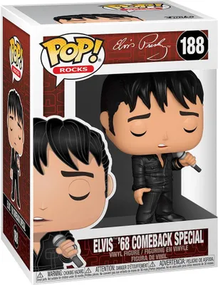 Produktbild von Elvis Presley - Elvis 68 Comeback Special 188 - Funko Pop! - Vinyl Figur