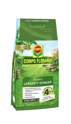 Produktbild von COMPO FLORANID Rasen-Langzeitdünger 12 kg