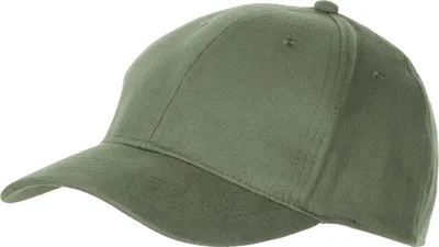 Produktbild von MFH BB Cap, flach, Stofflasche,Messingver., oliv, gebrascht