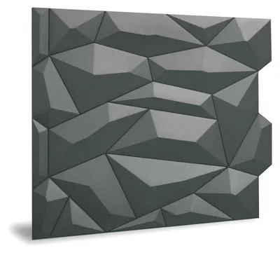 Produktbild von Profhome 3D 705390 Glacier Smoked Gray Einrichtungspaneel abstraktes Muster grau 2 m2